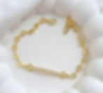 Farrah 2 Gold or Silver Crystal Chain Bracelet | Gold or Silver