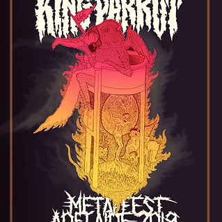 King Parrot - Adelaide Flyer Art by Erol