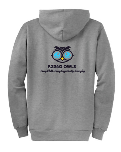 トップス Owl P224 Owls Zip Up Hoodie | My Site 1