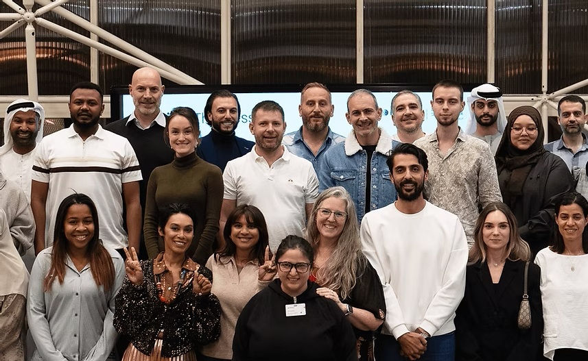 FRWRDx IDEA Program participants during a cohort session, Dubai, 2026