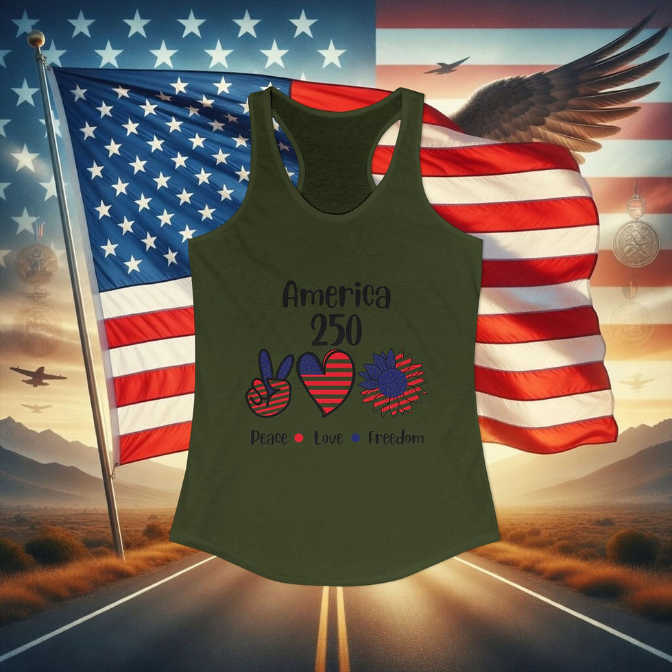 Thumbnail: Women's America 250 Racerback Tank