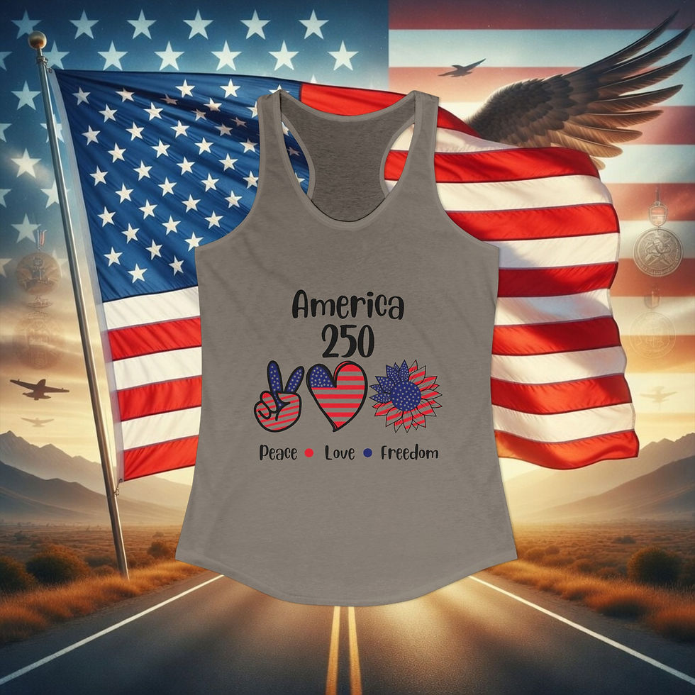 Thumbnail: Women's America 250 Racerback Tank