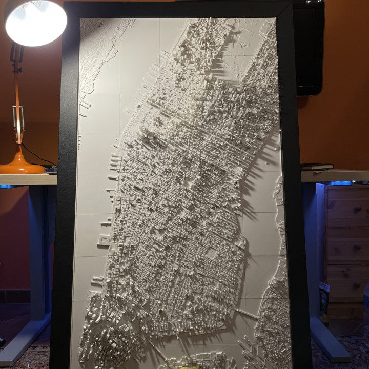 Miniatura: MANHATTAN MAPA 3D