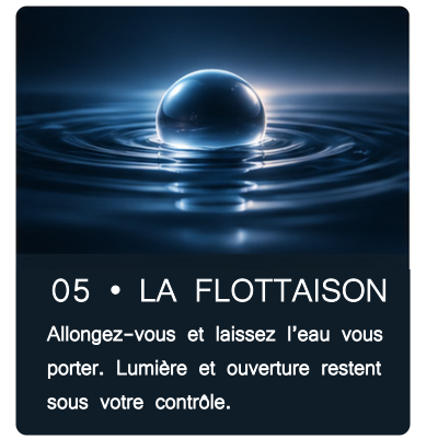 Flottaison en SOLO ou en DUO