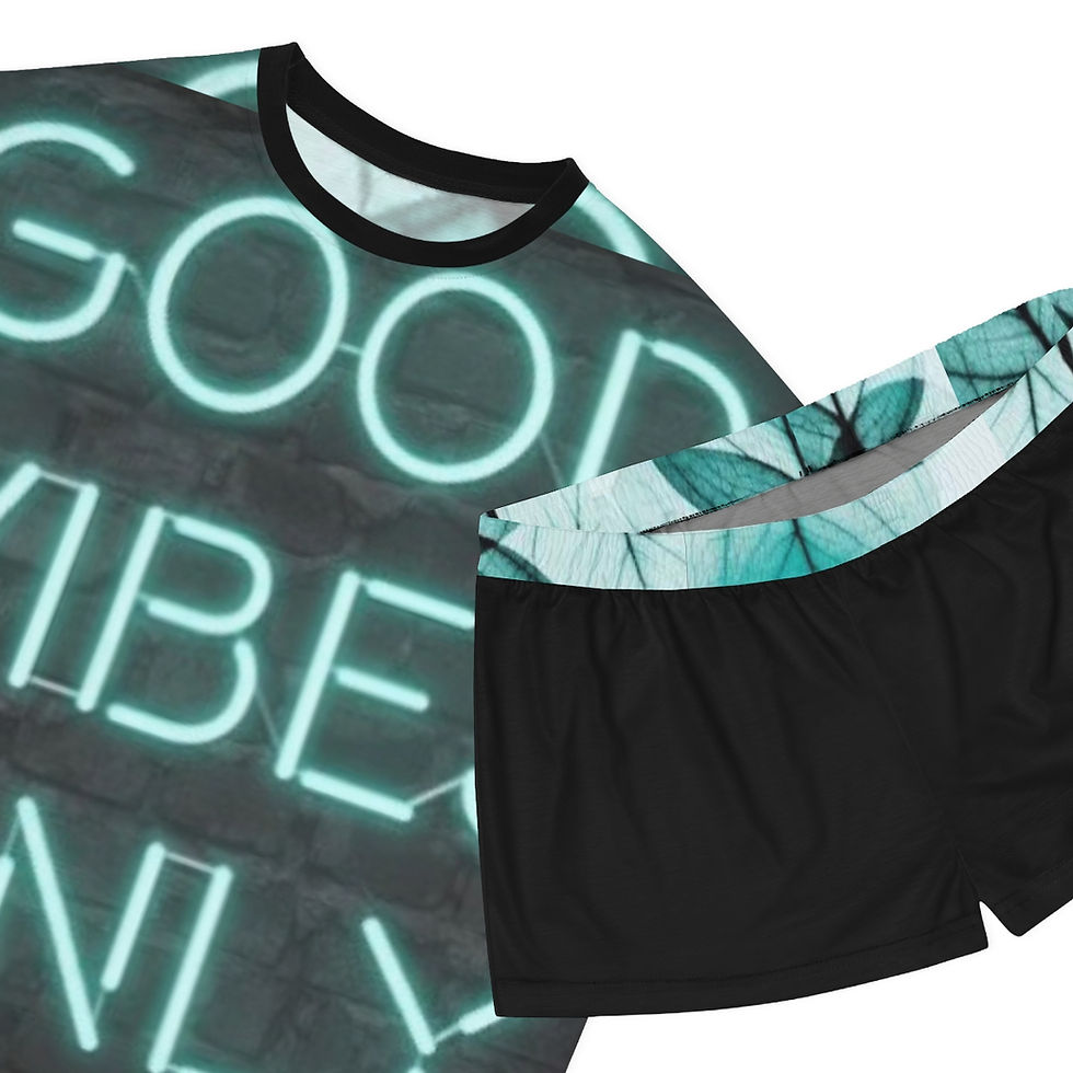 Thumbnail: Good Vibes Only Women's Pajama Set