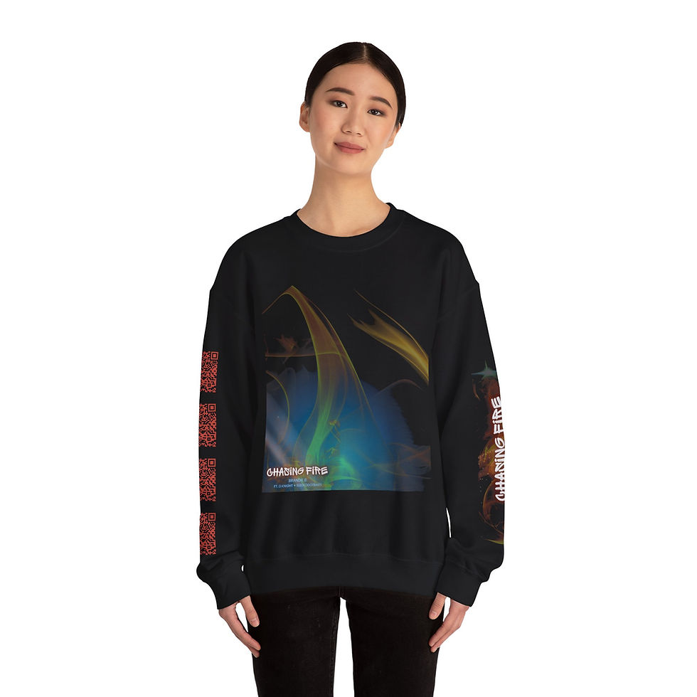 Thumbnail: Chasing Fire Crewneck Sweatshirt - Unisex 