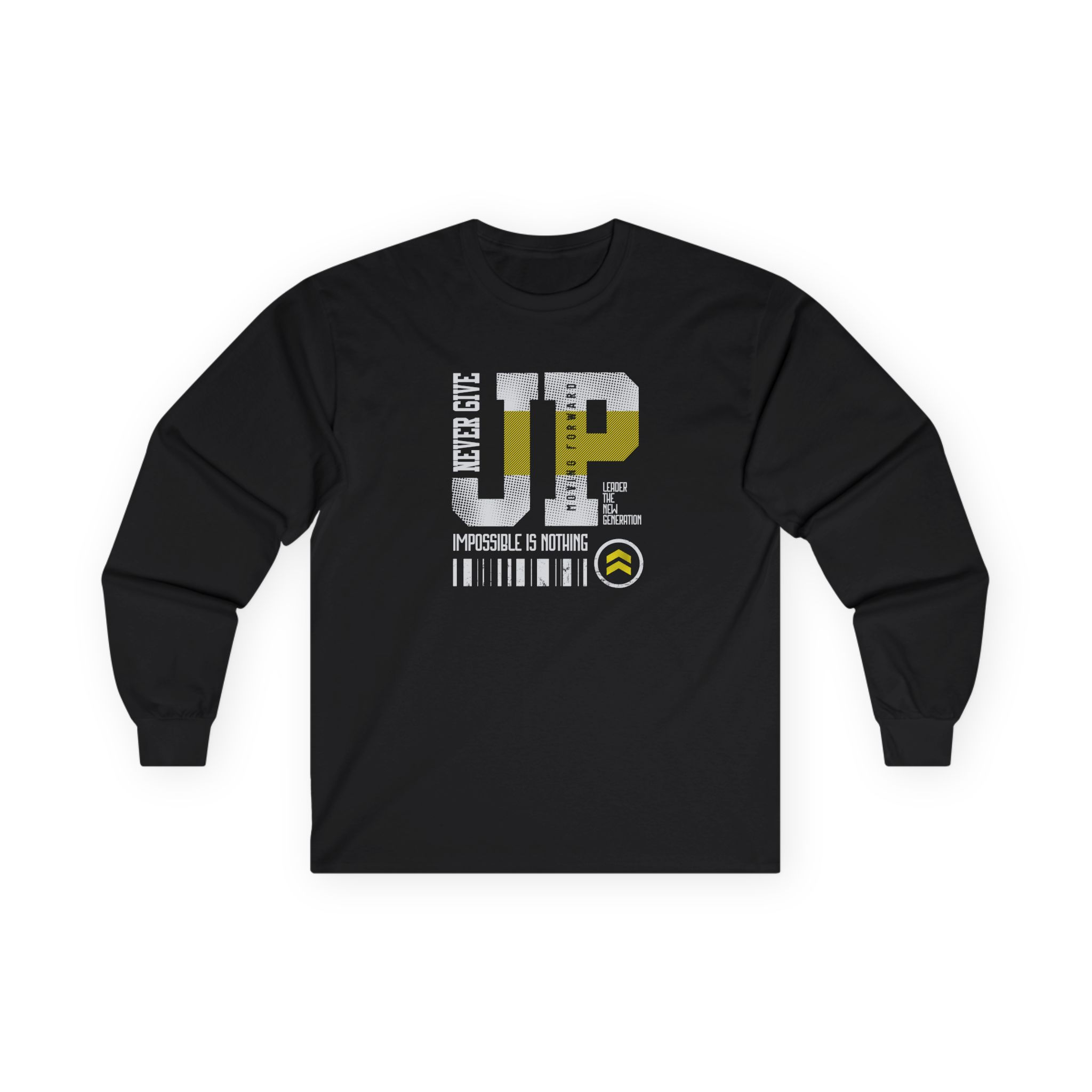 Unisex Motivational Long Sleeve Tee, Casual Wear, Gift f, Inspirational Apparel