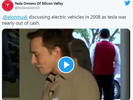 Viral: A 2008 Video Of Elon Musk. He Was Broke, Tesla Was Losing Money