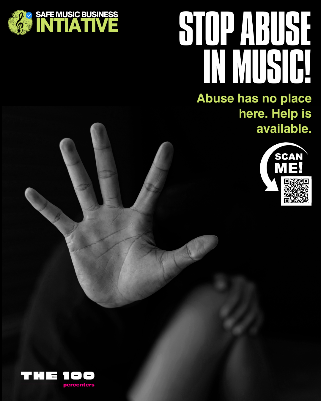 Stop Abuse In Music Poster