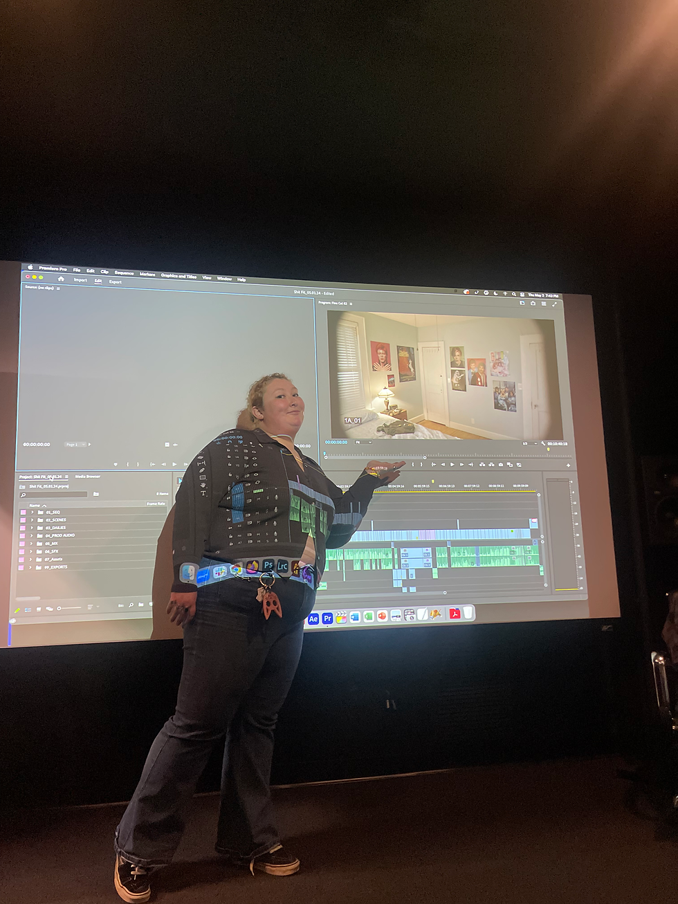 Editing "shit fit"
