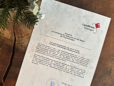 Zertifikat Heilpraktier