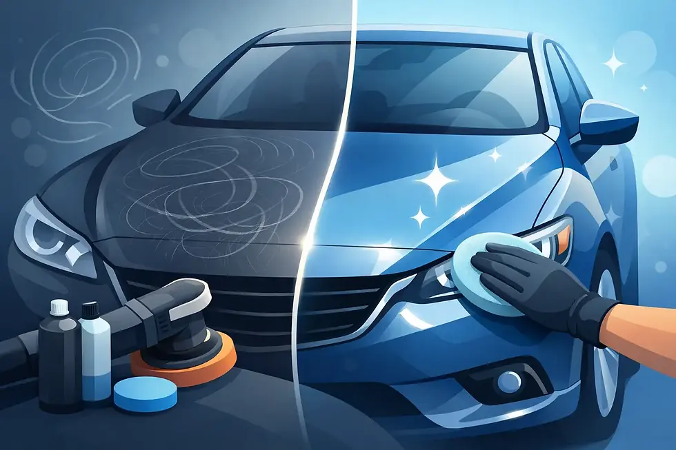 Paint Correction for Swirl Marks Explained