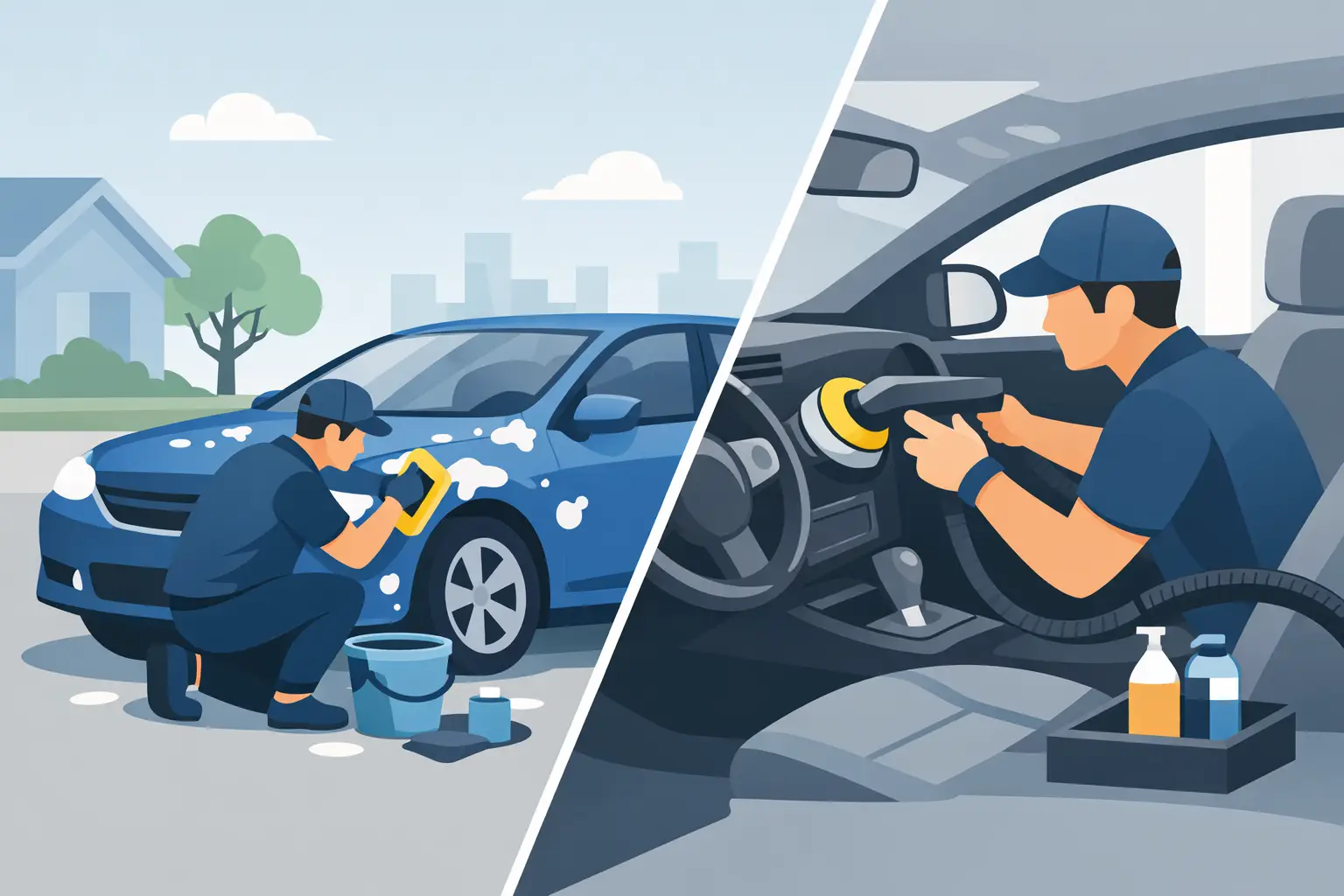 Mobile Valet vs Detailing: What Does Your Car Need?