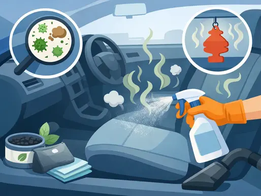 How to Remove Car Odours That Keep Coming Back