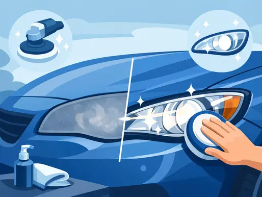 Headlight Polishing for Cars That Lasts