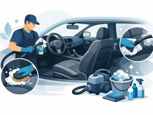 Interior Car Deep Clean Service Explained