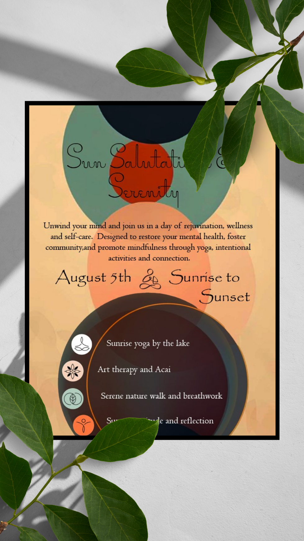 Green Minimalistic Photo Frame Instagram Story