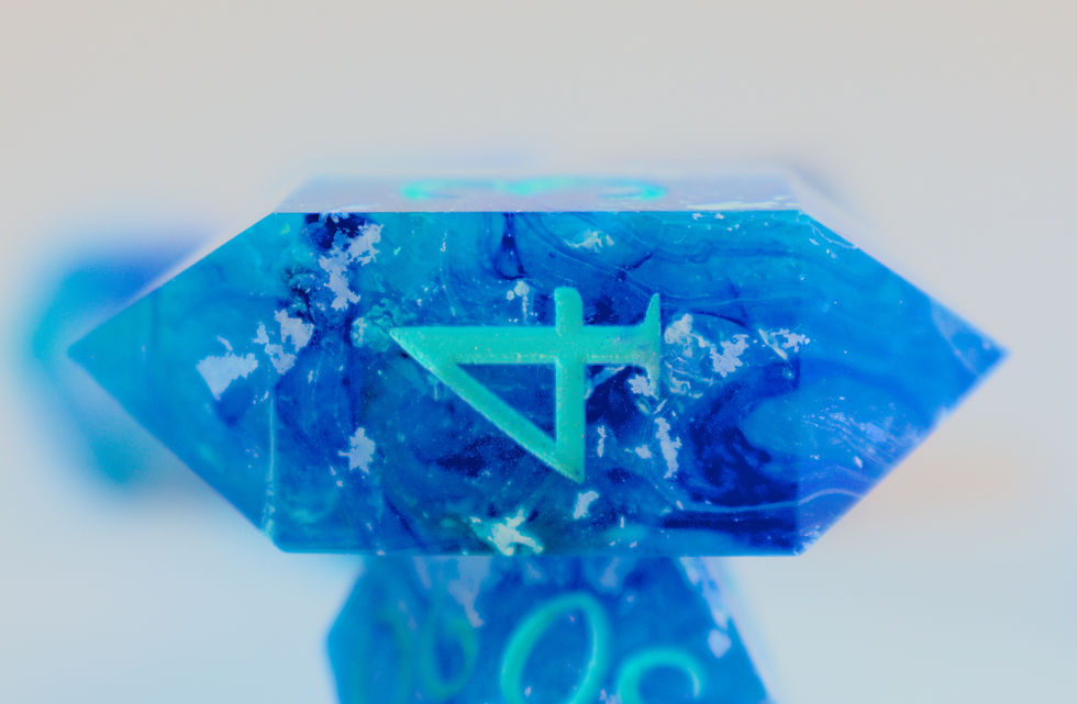 Thumbnail: "Blue Waters" Full Dice Set