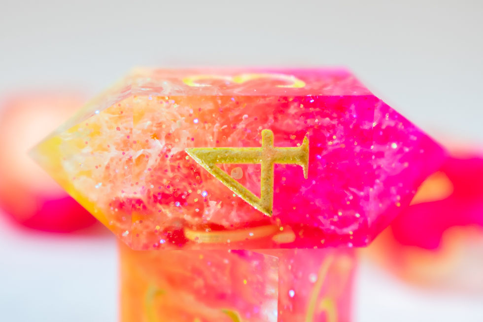 Thumbnail: "Spring Day" Full Dice Set