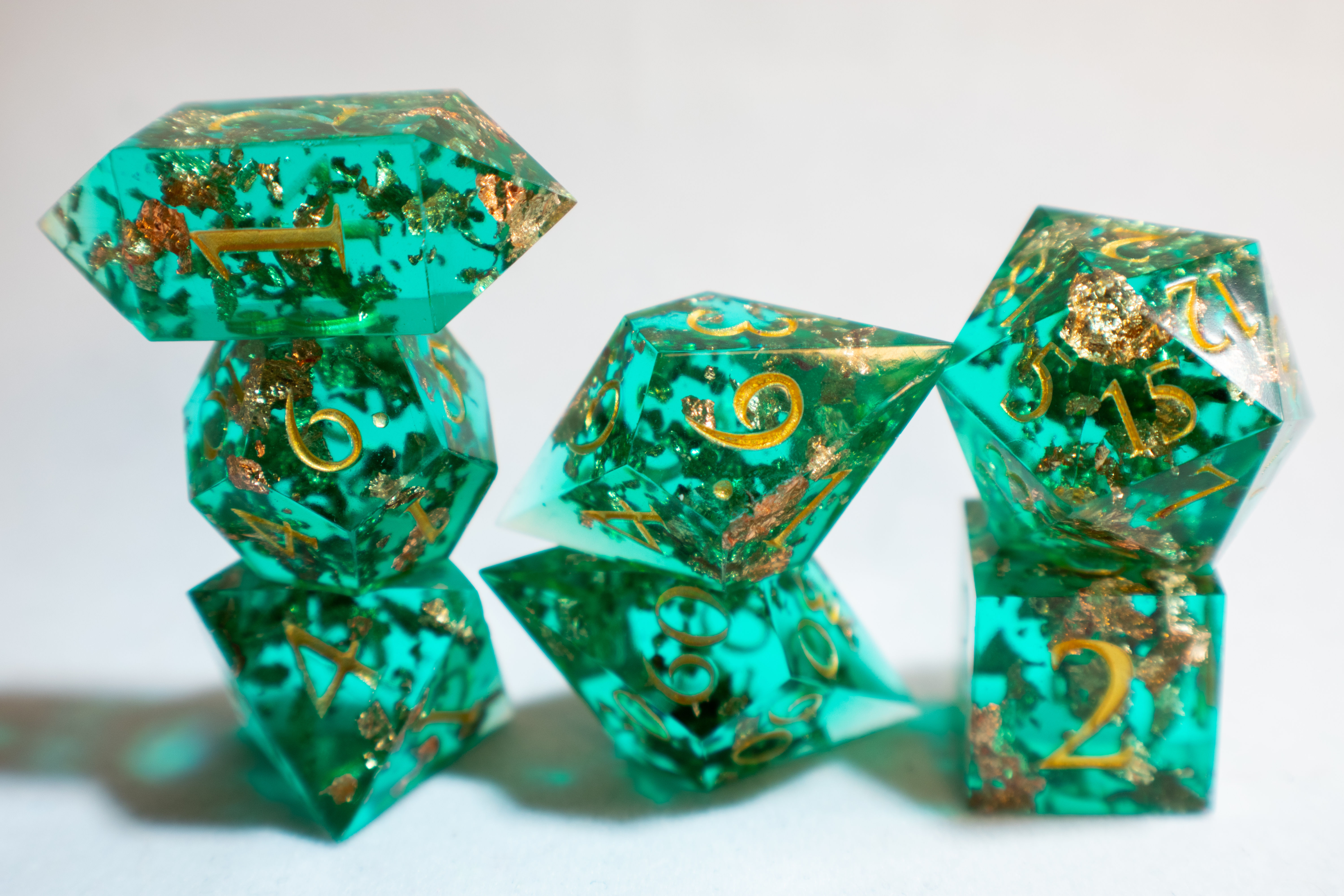 "Sunken Treasure" Full Dice Set