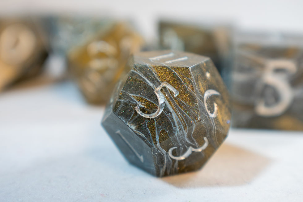 Thumbnail: "Sands of Time" Full Dice Set