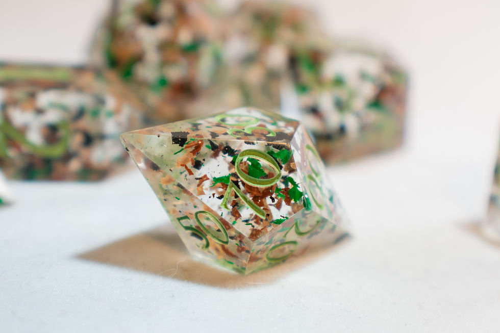Thumbnail: "MREs" Full Dice Set (Charity Dice)