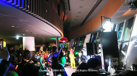 Lighting designer KITA TOSHI who designed and supervised the production of mirror ball suits / Work No.7
