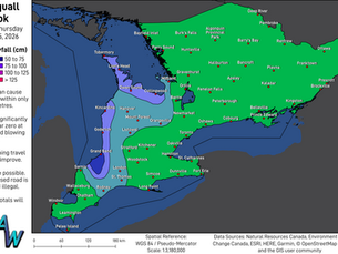 Snow Squalls Return to the Forecast Wednesday