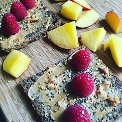 👍 perfect breakfast ❤️ #fruits #peanutb