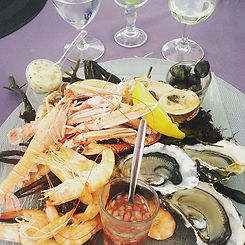 Best dinner ever - thanks nature _) #sea