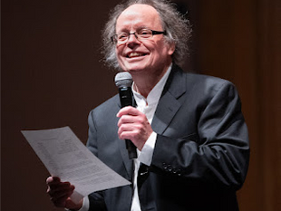 Mark Latham introduces Remembrance, our November 2 concert program at MassBay Community College, at 2pm.