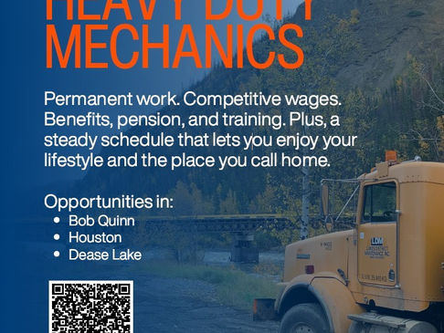 Heavy Duty Mechanic - Bob Quinn, Houston, Dease Lake