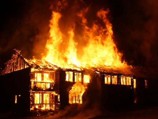 A Fire Started In A Chemical Plant