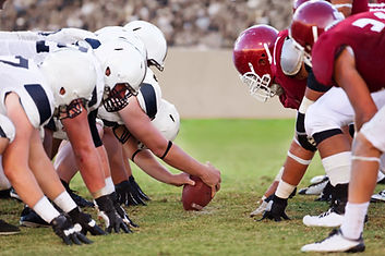 Football Players Competing