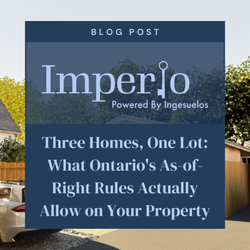 Three Homes, One Lot: What Ontario's As-of-Right Rules Actually Allow on Your Property