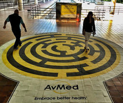 Interactive Floor Decal