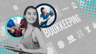 Remote bookkeeping for home healthcare