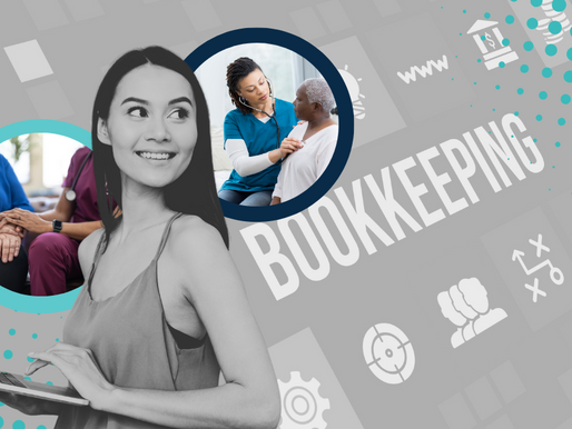 Remote bookkeeping for home healthcare