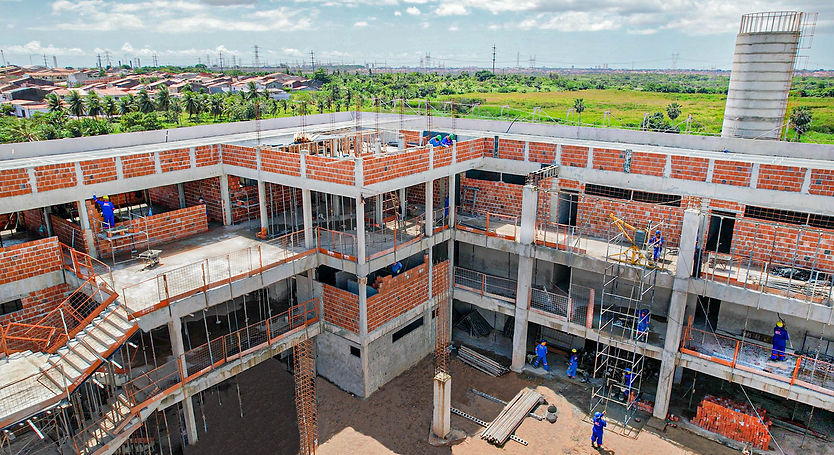 imagem obra cidade jardim