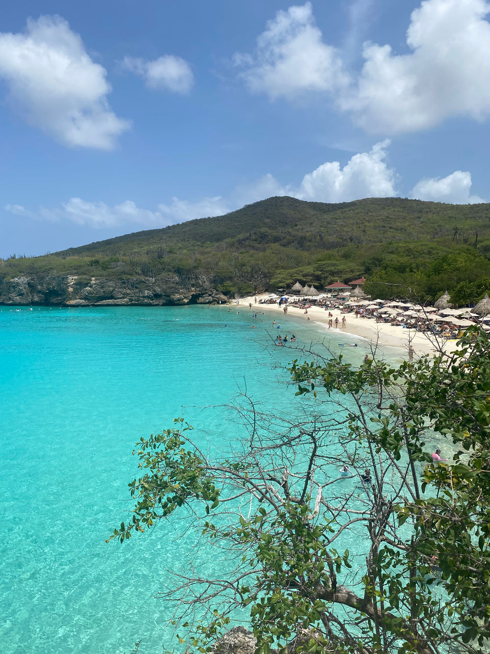 sea view with blue water