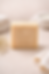 Unscented goat milk soap with SCC stamp on neutral background