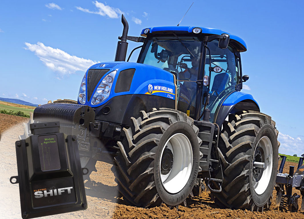 Chip Potência Trator New Holland T7 145hp até + 52cv