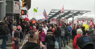 "Arrest Bill Gates" - Huge Protest at TED talk.