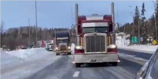 American Truckers Organizing Freedom Convoy to DC but Here Come the Censors