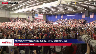 President Donald J. Trump in Warren, MI 10.1.2022