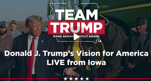 TRUMP IN IOWA DES MOINES 13th Jan 2024