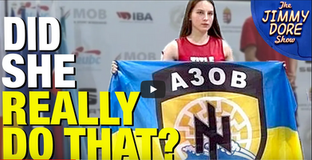 Ukrainian Boxer Holds Nazi Flag While Accepting Medal