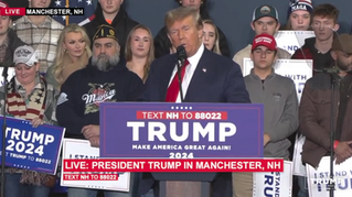 LIVE: President Trump Holds MAGA Rally in Manchester, New Hampshire - 1/20/24