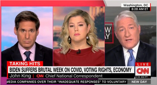 “It Is Very Dark For Him Right Now” – CNN’s John King on Joe Biden’s Failed Presidency