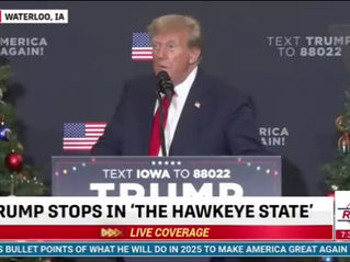 President Trump at Iowa Commit to Caucus Event in Waterloo, Iowa - 12/19/23